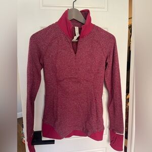 Lululemon half zip running top women’s